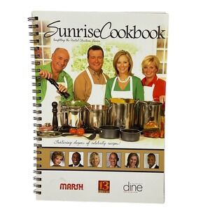 2008 Sunrise Cookbook WTHR 13 Indianapolis Indiana NBC Family Chuck Lotion Julia